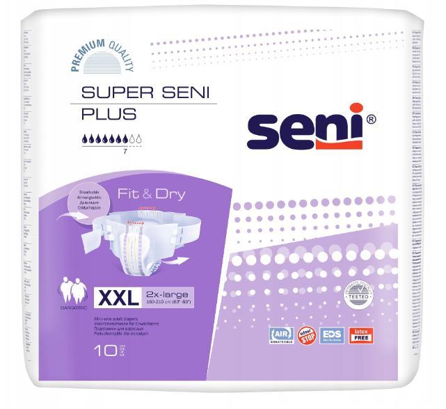Підгузки для дорослих SUPER SENI PLUS extra extra large. (10 шт)